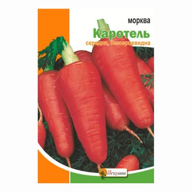 Насіння моркви Каротель Яскрава 20 г 11.1839 фото