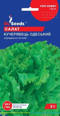 Насіння салату напівкачанного кучерявець Одеський Gl Seeds 2 г 19.0174 фото