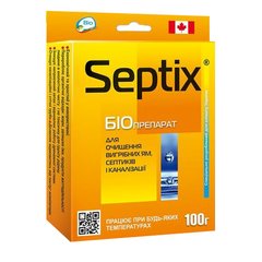 Septix для выгребных ям септиков уличных туалетов Санекс 100 г 15.0459 фото