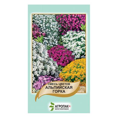 Насіння квіткової суміші Альпійська гірка Legutko 2 г 10.1124 фото
