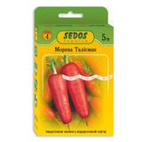 Семена моркови Талісман Sedos драже на водорозчинній стрічці 170 шт 5 м - купити | Good Harvest