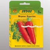 Семена моркови Каротина дражированные на водорастворимой ленте 170 шт 5 м - купить | Good Harvest