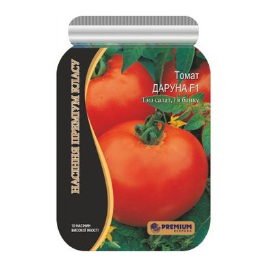 Насіння томатів Даруна F1 Яскрава інкрустоване 10 шт 11.2261 фото